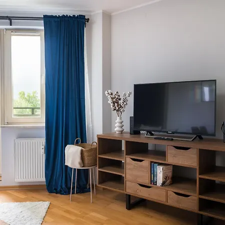 Apartamento Metro Wilanowska Blue Varsovia