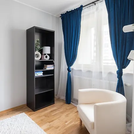 Apartamento Metro Wilanowska Blue Varsovia