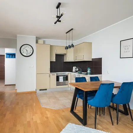 Apartamento Metro Wilanowska Blue Varsovia