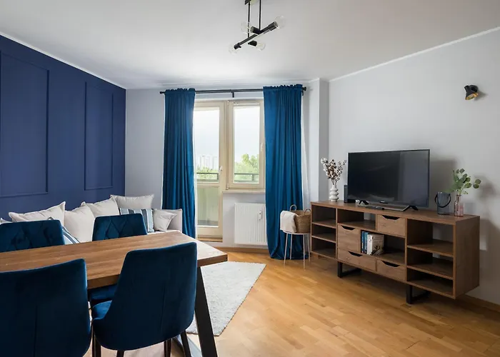 Metro Wilanowska Blue Warsaw