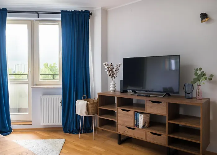 Apartment Metro Wilanowska Blue Warsaw