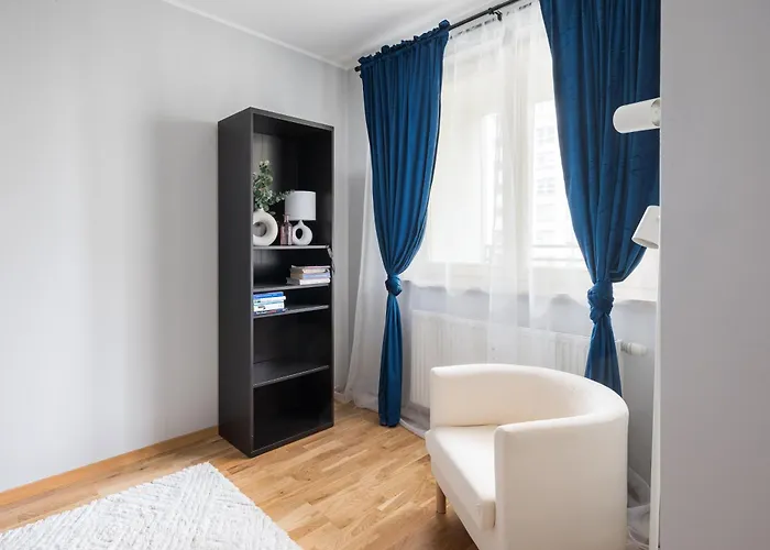 Apartment Metro Wilanowska Blue Warsaw